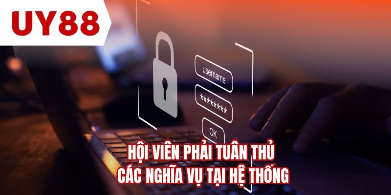 Hội viên phải tuân thủ các nghĩa vụ tại hệ thống